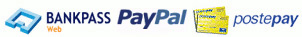 Accettiamo tutte le carte di credito
