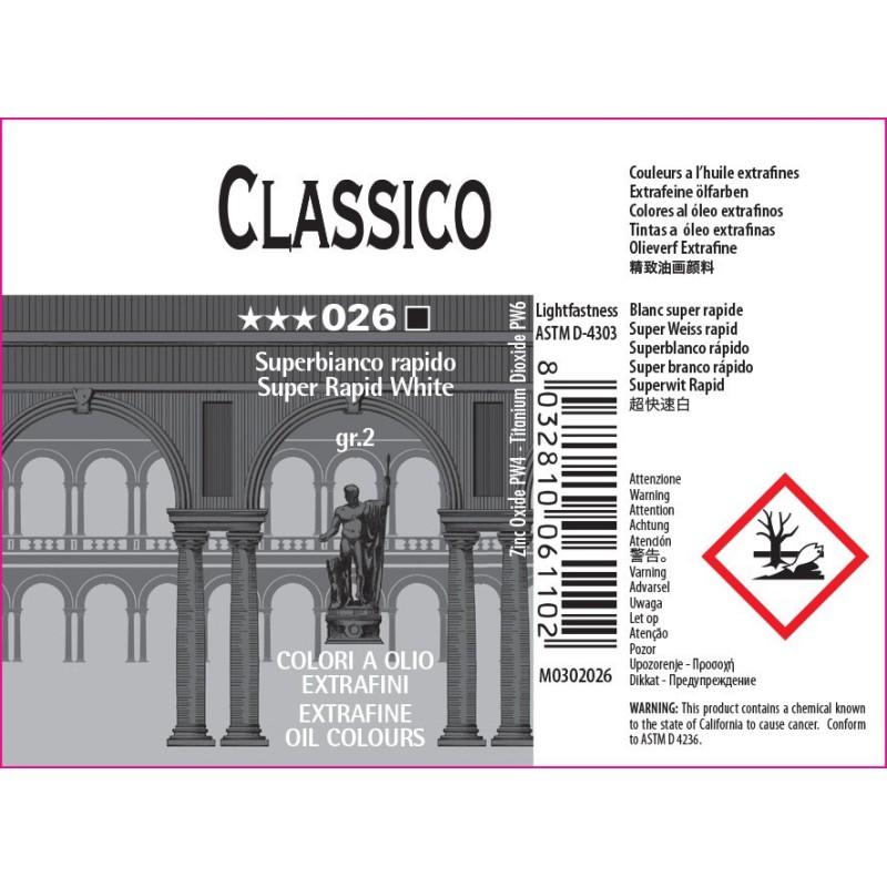 Olio  Classico Ml.60 026-Superbianco Rapido — immagine 3