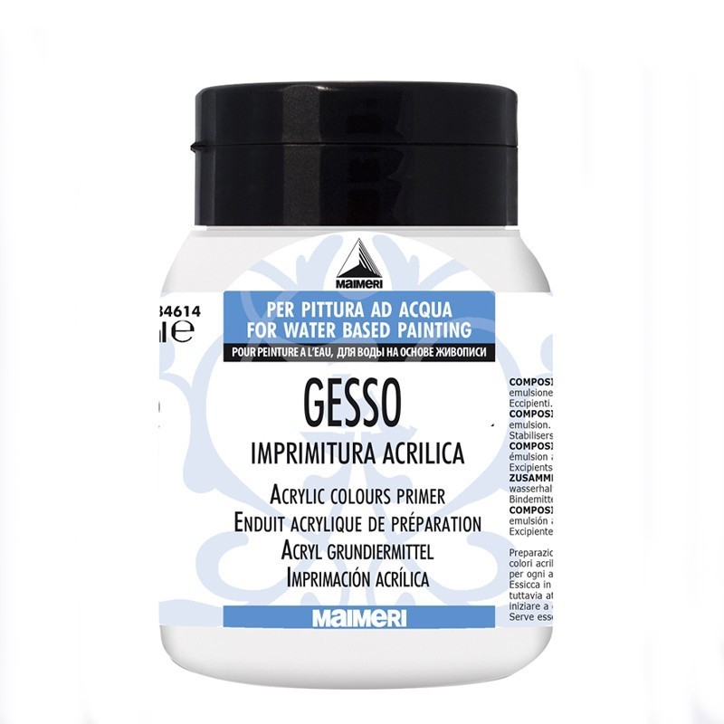 Gesso Acrilico Maimeri (614) vaso da 500 ml