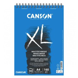 Canson XL Mixed Media - Blocchi per disegno e tecnica mista - 50 fogli da 160 gr. a grana media