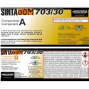 SINTAGOM 703 (Neutro) PROCHIMA - Gomma Poliuretanica bicomponente da colata