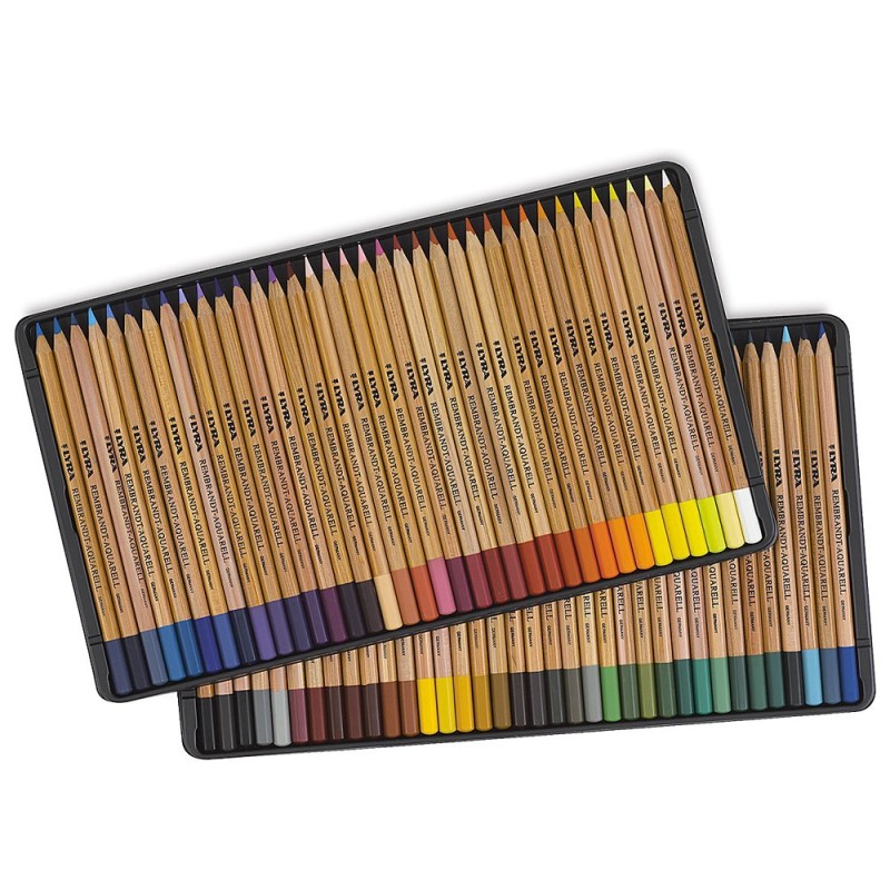 Faber Castell Matite Colorate LYRA Rembrandt Polycolor Confezione In Metallo 24 Matite Colorate Assortite Lyra Matite Colorate