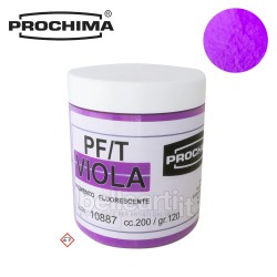 Pigmento fluorescente Viola Prochima, vasetto in vetro da 25 ml