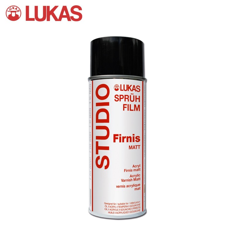 LUKAS Studio Matt - Vernice finale opaca in bombola spray da 400 ml