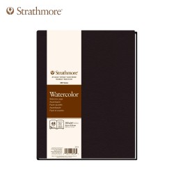 Strathmore Watercolor Art Journal - Sketchbook 21,6x27,9 cm - 24 ff. da 300 gr. Grana satinata
