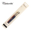 Tintoretto - Set per Decorazione CERAMICA 8208 - 3 pennelli a pelo sintetico in blister