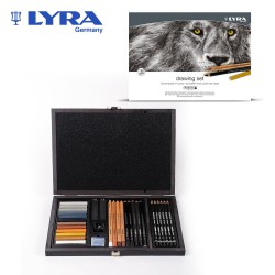 Lyra legno drawing set 31 pezzi