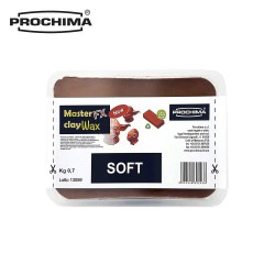 MASTER CLAY WAX PROCHIMA Plastilina professionale atossica per modellare. Confezione 700 gr.