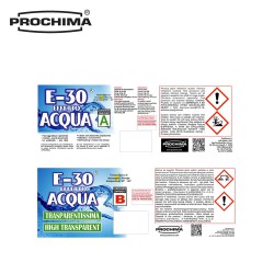 E 30 EFFETTO ACQUA PROCHIMA - Resina Epossidica Trasparente Autolivellante per colate di tutte le dimensioni