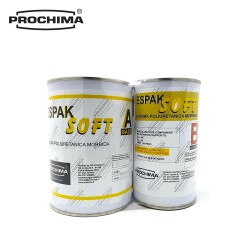 Confezione da 6 kg di ESPAK SOFT PROCHIMA Resina poliuretanica a schiuma morbida