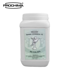 POLVERE DI CERAMICA bianca per colatura stampi in gesso ceramico