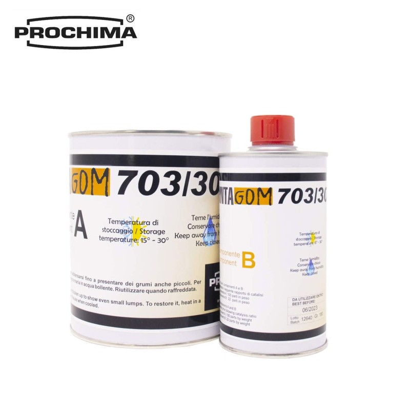 SINTAGOM 703 (Neutro) PROCHIMA - Gomma Poliuretanica bicomponente da colata