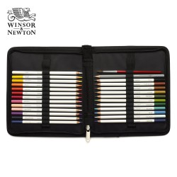 Winsor&Newton Studio Collection - Astuccio con 24 matite colorate acquerellabili e accessori