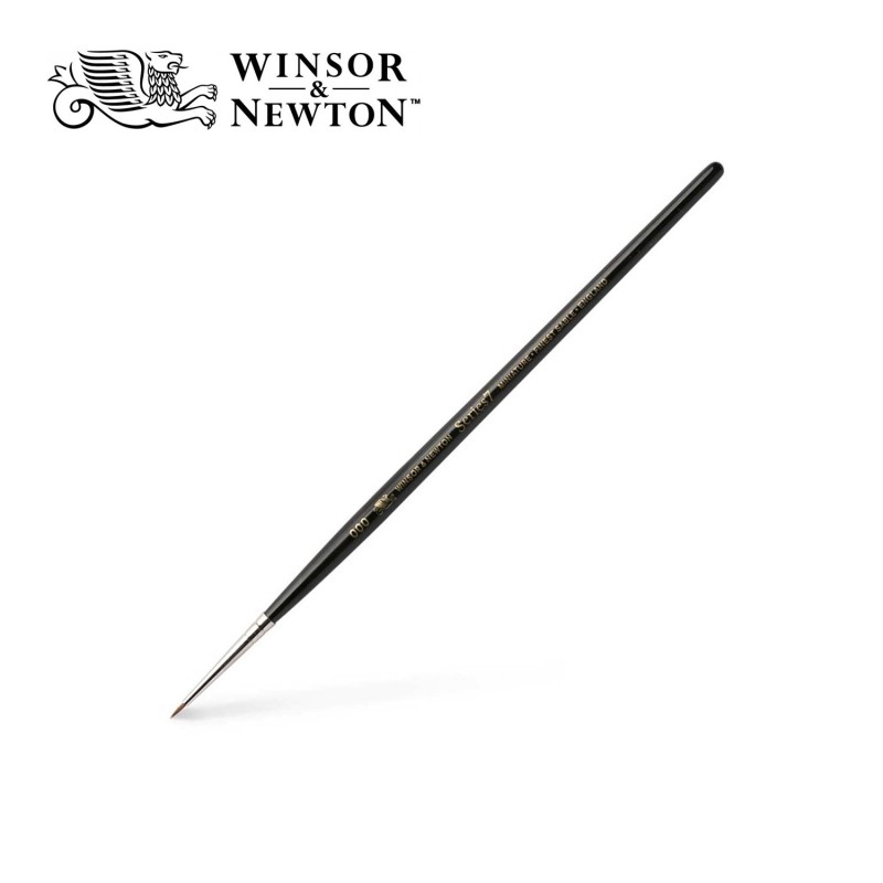 Pennelli Miniature Serie 7 Winsor&Newton - Tondo a Pelo corto in Martora  Kolinsky