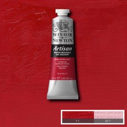 Olio ad Acqua Artisan Winsor&Newton tubo da 37 ml. Rosso di Cadmio Scuro (104)