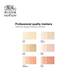 Promarker Winsor&Newton - Set da 6 pennarelli serie Skin Tones 1