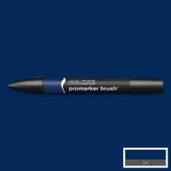 Pennarello Brushmarker Indigo Blue  (V234)