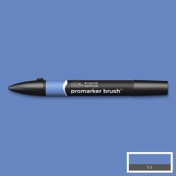 Pennarello Brushmarker China Blue (B736)