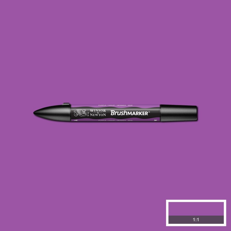 Pennarello Brushmarker Purple (V546)