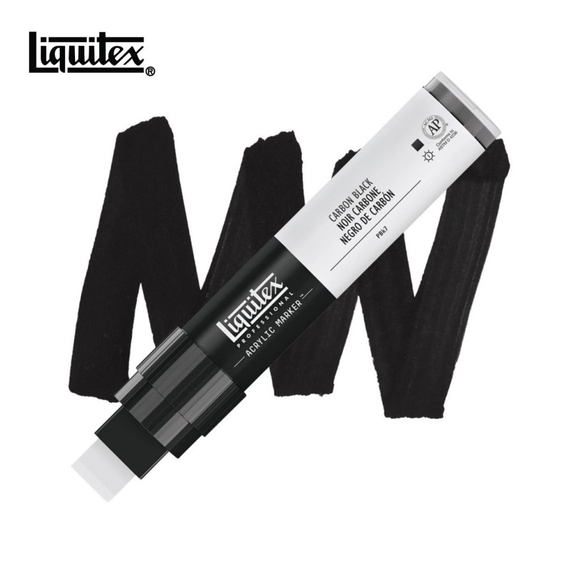 Pennarello Acrilico Liquitex Grigio Neutro N.5 - Ideale Per Artisti, 8-15mm - Foto 5
