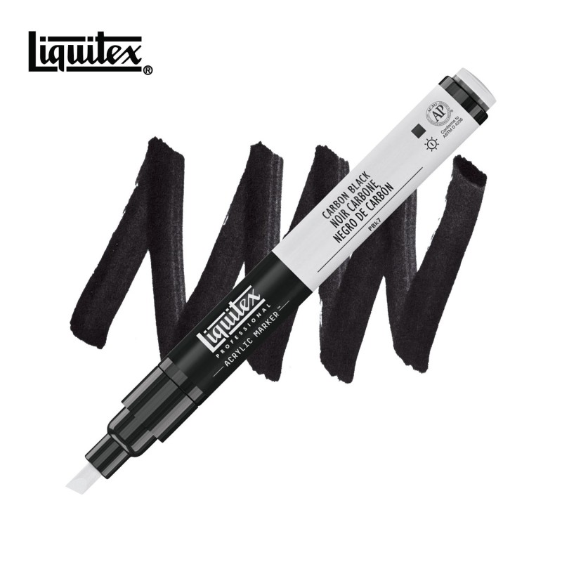 Acrylic Marker Liquitex Nero di carbonio - Pennarello acrilico a base d' acqua