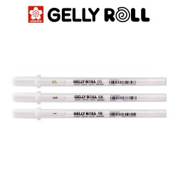 Sakura Gelly Roll Basic - Penna gel bianco a base d’acqua