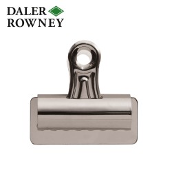 Daler Rowney Metal Clip - Pinza in metallo per fissare blocchi e fogli al piano di lavoro