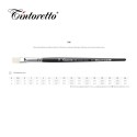 Pennelli Tintoretto - Piatto in Setola Sintetica Extra Avorio - Serie 536