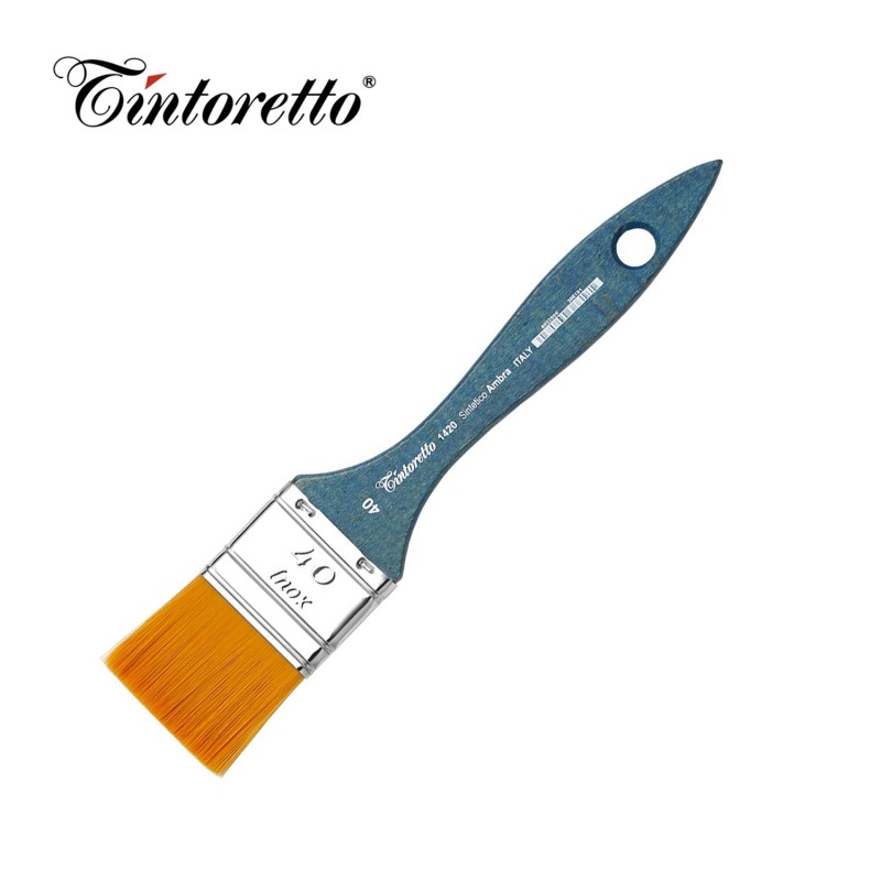 Pennellesse Tintoretto - Piatto in pelo sintetico Ambra - Serie 1420 Pennellesse Tintoretto - Piatto in pelo sintetico Ambra - Serie 1420