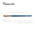 Pennelli Tintoretto - Piatto in pelo sintetico Ambra - Serie 874