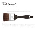 Pennellesse Tintoretto - Piatto in Pelo di Bue nero - Serie 1000 Spessore 4 mm