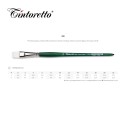 Pennelli Tintoretto - Piatto in pelo sintetico Perla - Serie 208