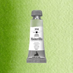 Acquerelli Maimeri Blu - Tubo da 12 ml. - Verde vescica (358)