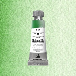 Acquerelli superiori Maimeri Blu - Tubo da 12 ml. - Verde di cobalto scuro (317)