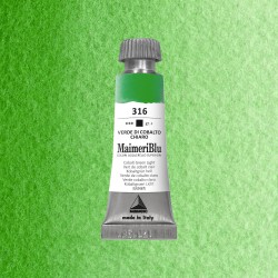 Acquerelli superiori Maimeri Blu - Tubo da 12 ml. - Verde di cobalto chiaro (316)