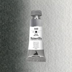Acquerelli superiori Maimeri Blu - Tubo da 12 ml. - Tinta neutra (560)