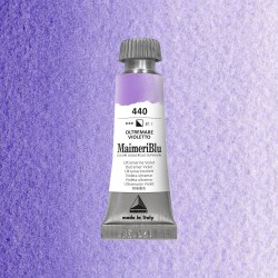Acquerelli Maimeri Blu - Tubo da 12 ml. - Oltremare violetto (440)