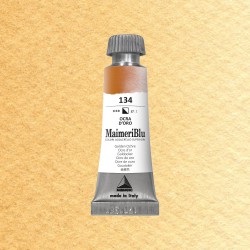 Acquerelli Maimeri Blu - Tubo da 12 ml. - Ocra d'oro (134)