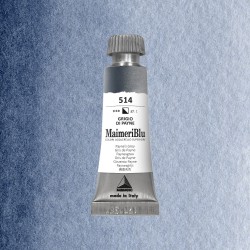 Acquerelli Maimeri Blu - Tubo da 12 ml. - Grigio di Payne (514)