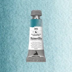 Acquerelli Maimeri Blu - Tubo da 12 ml. - Blu di cobalto verdastro (381)