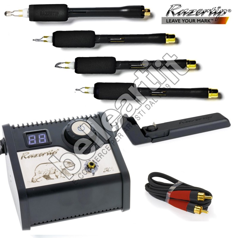 Kit per Pirografia - Pirografo Razertip SL1 e 4 penne (KIT02SL1)