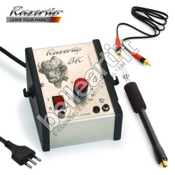 Pirografo professionale Razertip SK con penna BPH per punte intercambiabili e regolatore di temperatura progressivo