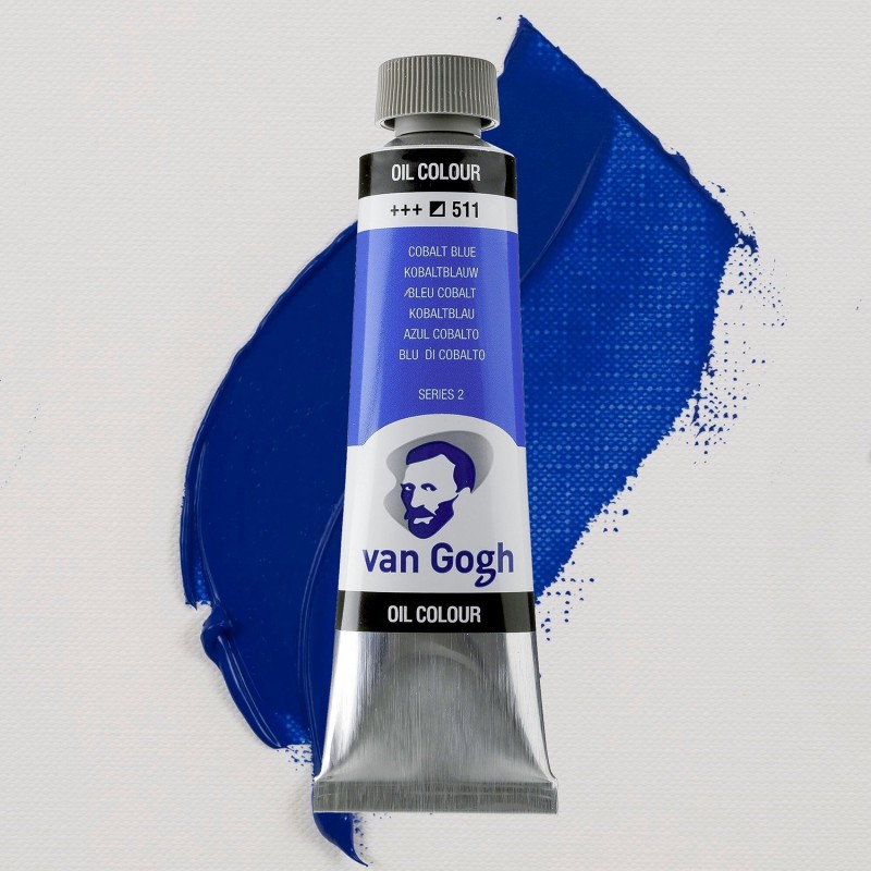 Colori ad Olio Van Gogh Talens - Blu Cobalto (511) tubo da 40 ml