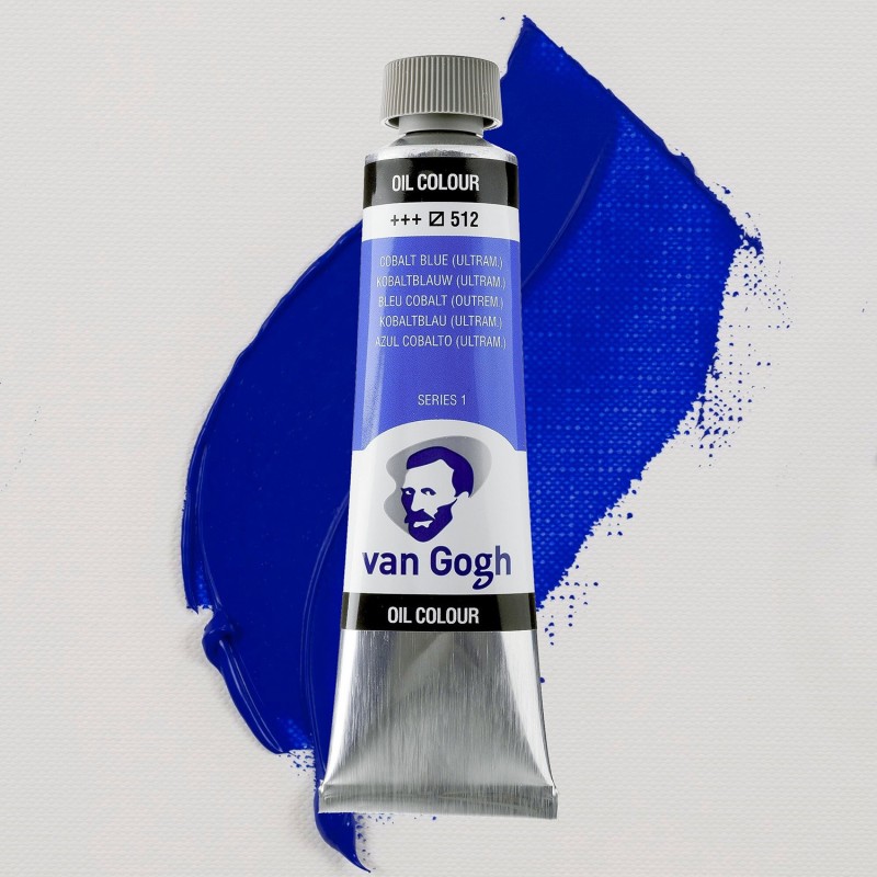 Colori ad Olio Van Gogh Talens - Blu Cobalto Oltremare (512) tubo da 40 ml