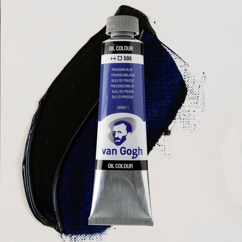 Colori ad Olio Van Gogh Talens - Blu di Prussia (508) tubo da 40 ml