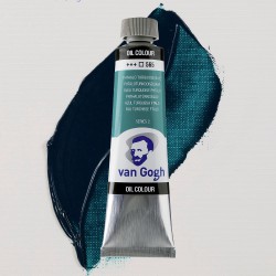 Colori ad Olio Van Gogh Talens - Blu Turchese Ftalo (565) tubo da 40 ml