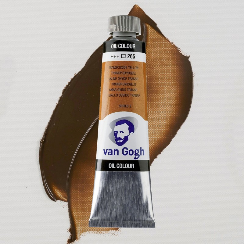 Colori ad Olio Van Gogh Talens - Giallo Ossido Trasparente (265) tubo da 40 ml