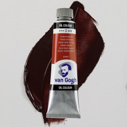 Colori ad Olio Van Gogh Talens - Rosso Ossido Trasparente (378) tubo da 40 ml