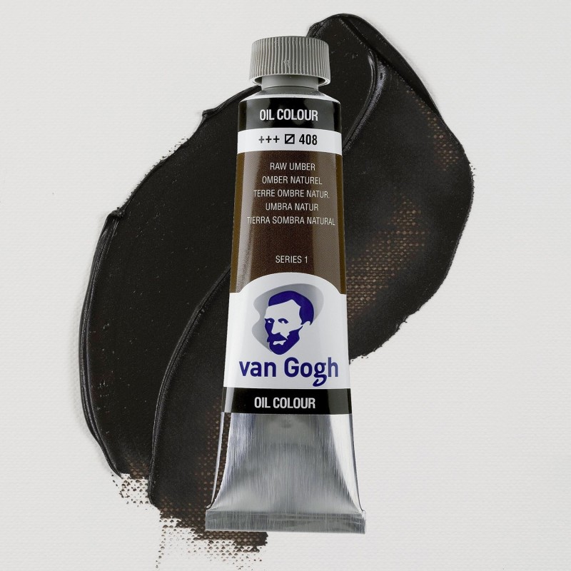 Colori ad Olio Van Gogh Talens - Terra Ombra Naturale (408) tubo da 40 ml Colori ad Olio Van Gogh Talens - Terra Ombra Naturale (408) tubo da 40 ml