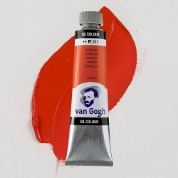Colori ad Olio Van Gogh Talens - Vermiglione (311) tubo da 40 ml